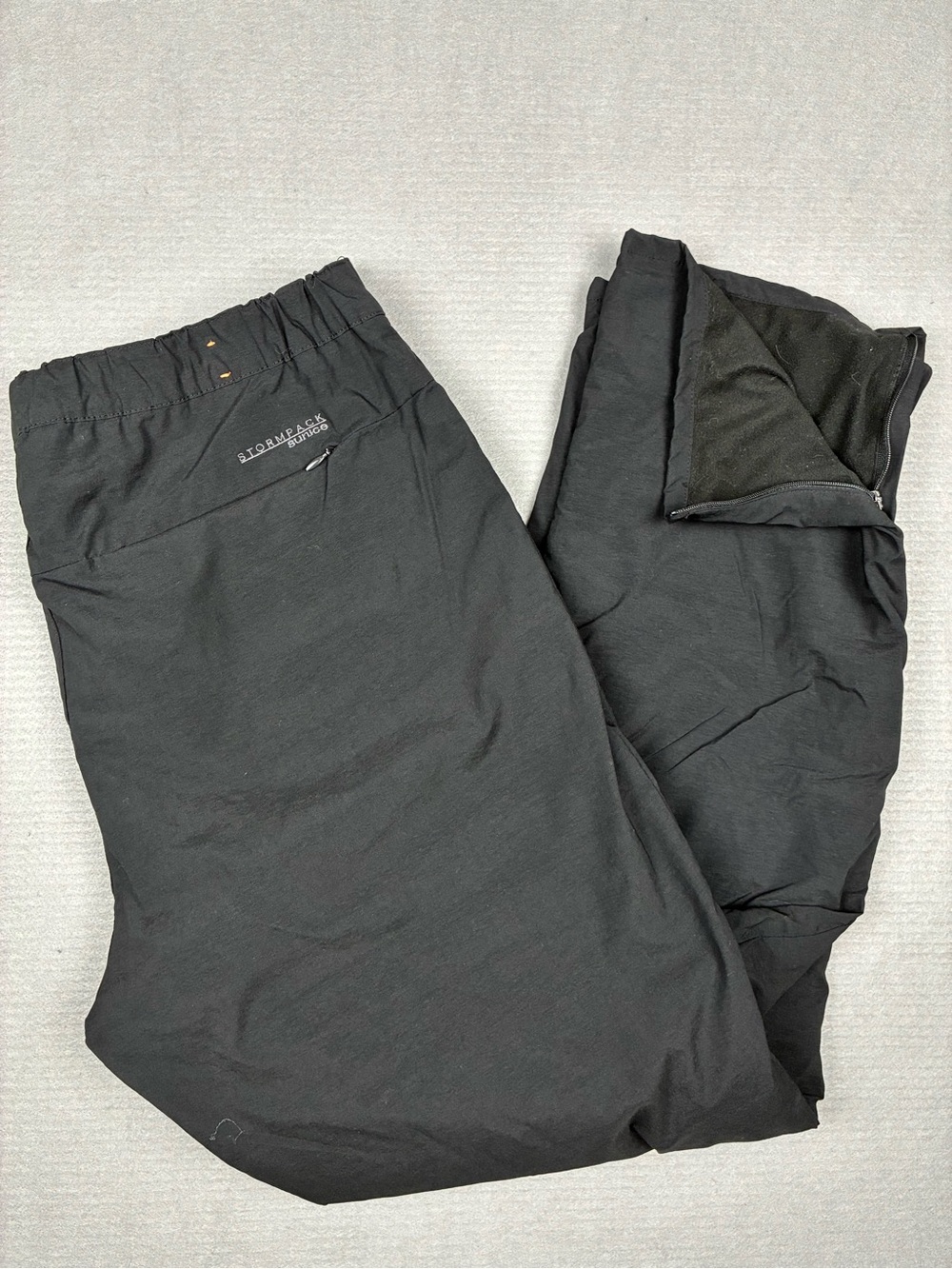 Sunice Stormpack Lined Mens Pants Black Ski Snowboard Winter Hiking Golf